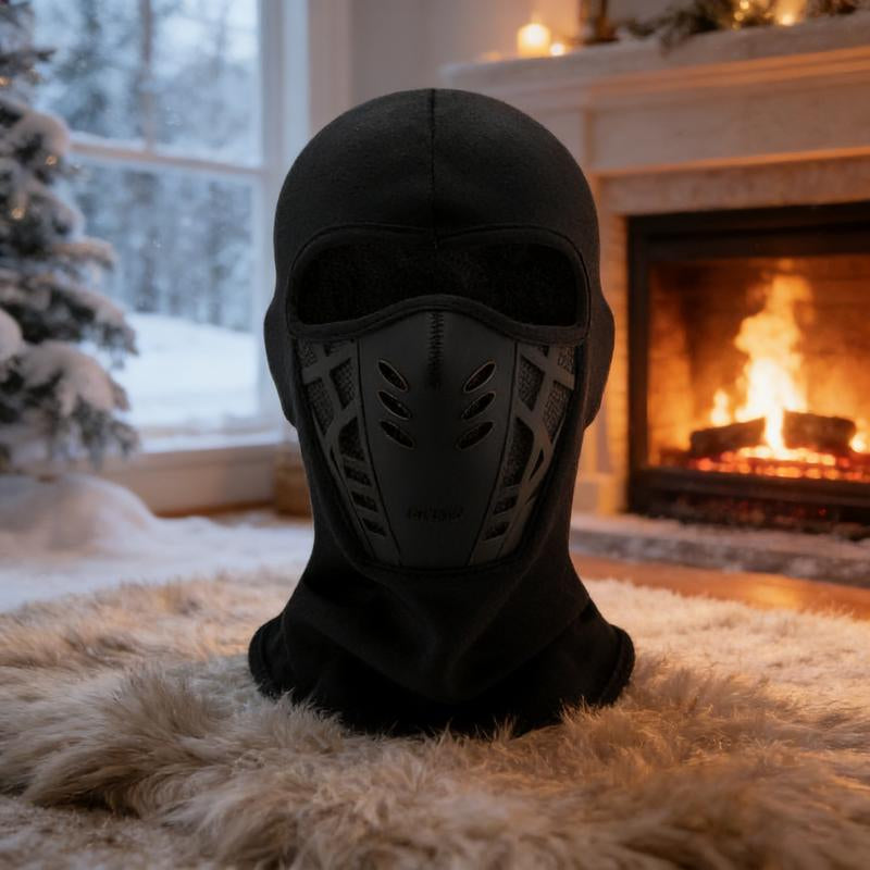 Winter Windproof Warm Full Face Balaclava, Lightweight Design Perfect for Motorcycle Riding, Cycling and Skiing, Anti-Fog Breathable for Ultimate Comfort.