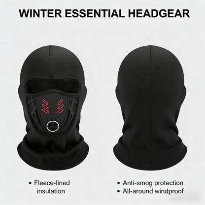 Winter Windproof Warm Full Face Balaclava, Lightweight Design Perfect for Motorcycle Riding, Cycling and Skiing, Anti-Fog Breathable for Ultimate Comfort.