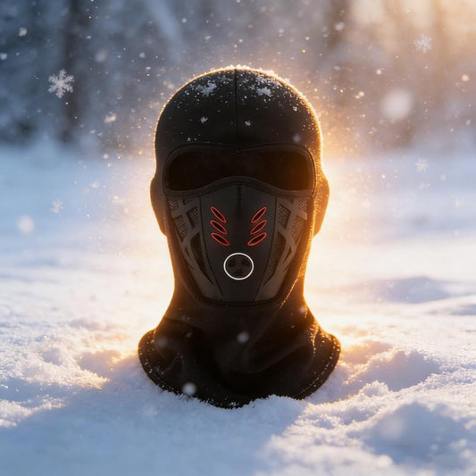 Winter Windproof Warm Full Face Balaclava, Lightweight Design Perfect for Motorcycle Riding, Cycling and Skiing, Anti-Fog Breathable for Ultimate Comfort.