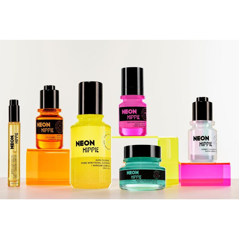 Neon Hippie AURA CLEANSE™ Facial Cleanser - 100Ml for Cleansing, Moisturizing, and Skin Repair