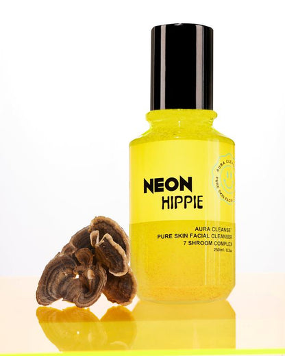 Neon Hippie AURA CLEANSE™ Facial Cleanser - 100Ml for Cleansing, Moisturizing, and Skin Repair